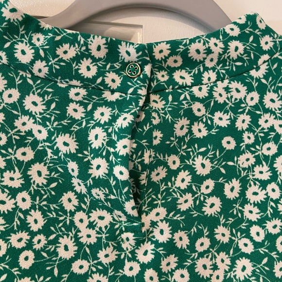 Adrianna Papell Green Floral Top – Size Small - Picture 5 of 10